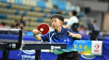 海南省运会乒乓球比赛团体项目结束