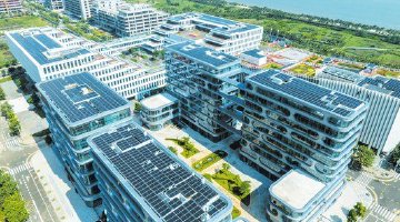 江东新区：屋顶成电站 新城奔零碳