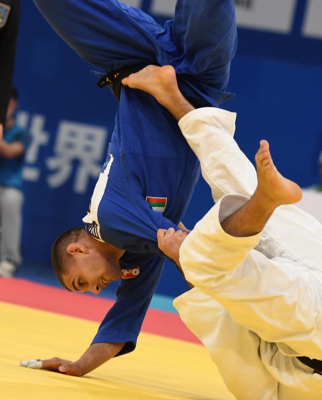 军运会柔道男子81公斤级保加利亚选手伊万诺夫夺冠