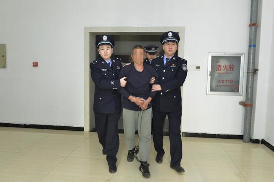 押解犯罪嫌疑人李军(化名)