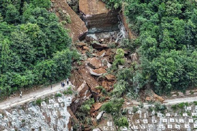 五峰山体滑坡又发现2人均已遇难 目前还有5人失联