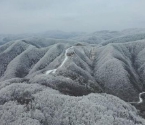 南漳初雪邂逅冬日浪漫