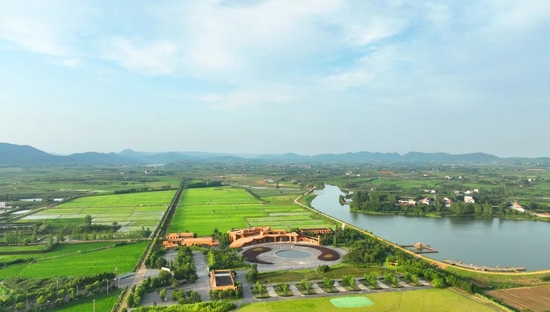 图/屈家岭国家考古遗址公园远景