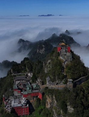 武當(dāng)山絕美風(fēng)光宛如人間仙境