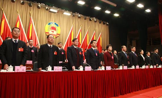 政协洪湖市第八届委员会第二次会议隆重开幕