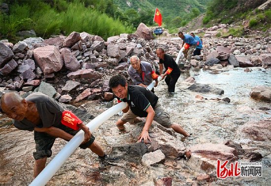河北:抢修水毁设施 恢复生产生活