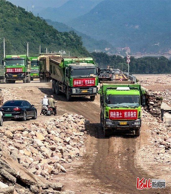 河北:抢修水毁设施 恢复生产生活