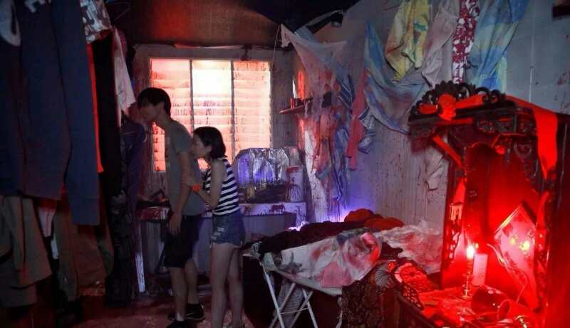 郑州最惊悚鬼屋来了老板很帅很变态