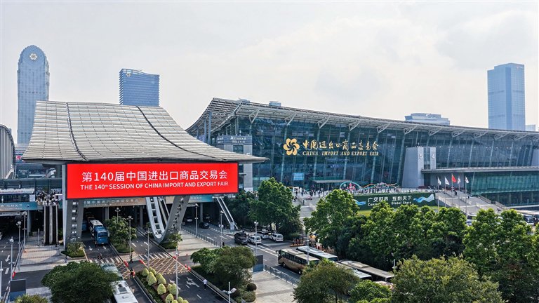 第140届广交会展馆。广交会提供