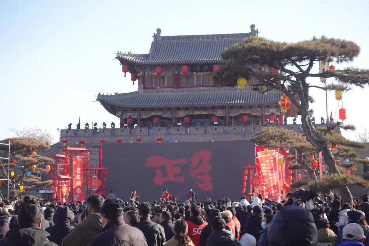 第十七届中原(鹤壁)民俗文化节在浚县古城开幕。环球网记者 陈全 摄