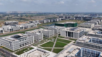 郑州航空港大学城初具雏形