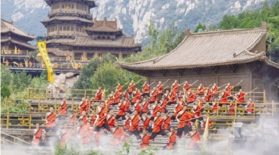 《禅宗少林·音乐大典》演出 河南省文化和旅游厅供图