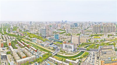 金水河如玉带穿城而过