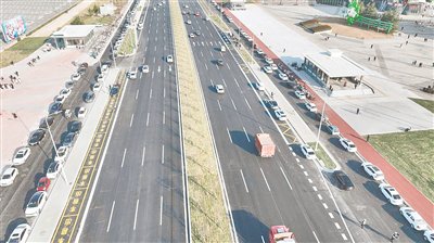 辖区路网密度与服务能级同步提升，城市通行效率显著提高