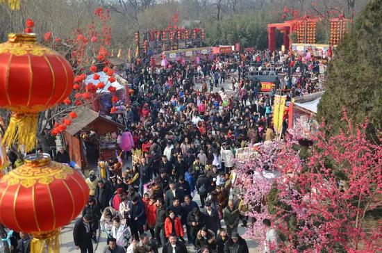 2020年开封万岁山大庙会稀缺餐饮摊位提前招租公告