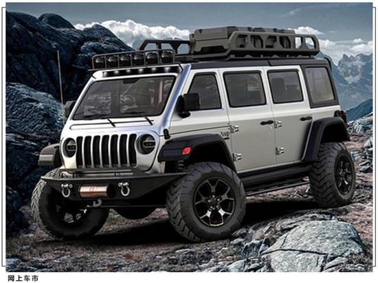 jeep全新四驱mpv设计曝光 6座布局