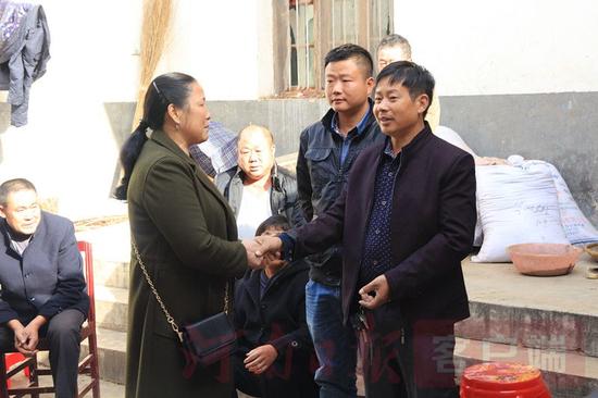 胡巨成 通讯员 盛鹏 杨庆文11月6日清早,锣鼓声敲醒了光山县罗陈乡