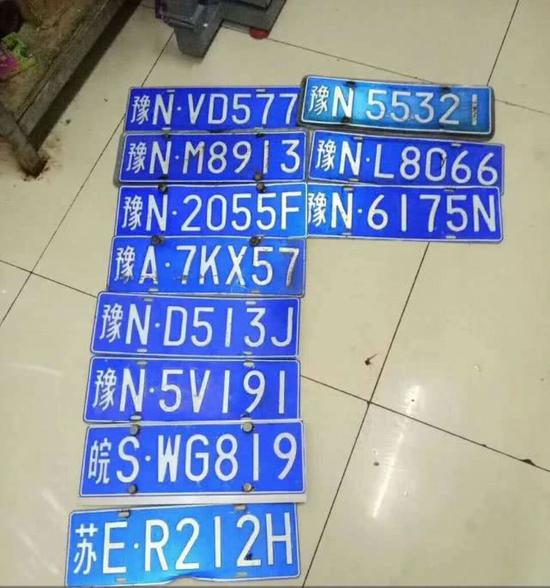商丘这上百个车牌 看看有你知道的没?