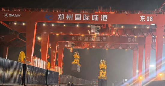 河南中欧班列捷报频传！提前66天超去年全年、开行总量同比增长49%
