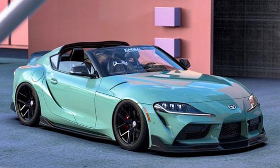 丰田全新敞篷跑车曝光低趴造型