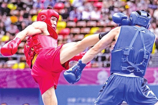 领军地位不可撼动！河南散打队十五运会强势揽下三金