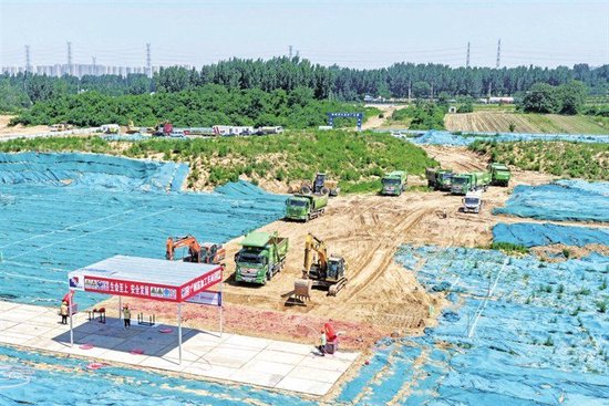 郑州九龙水厂净水厂开建 日供水百万立方米