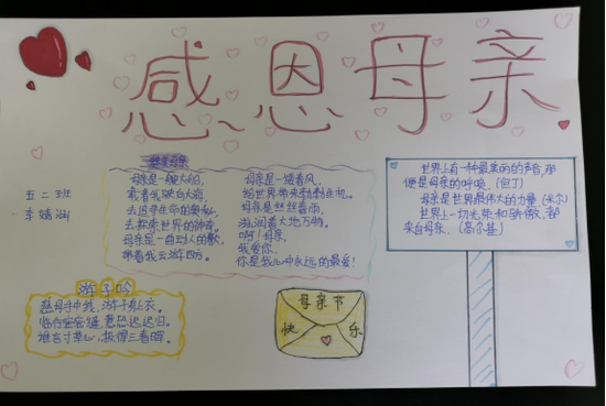 郑州惠济区师家河小学开展夸夸我家的李焕英母亲节主题活动