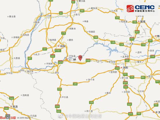 陕州区乡镇地图图片