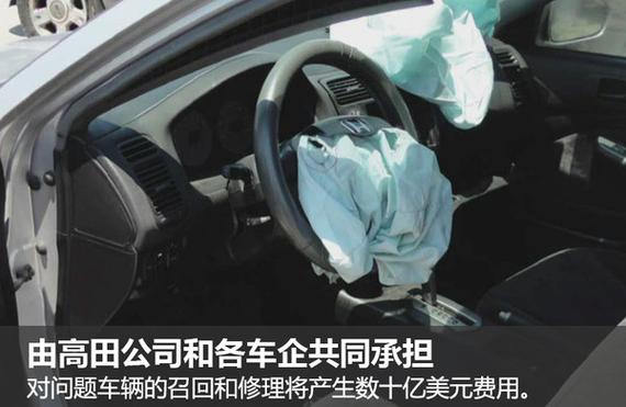 高田气囊门1月将和解赔款将达10亿美元