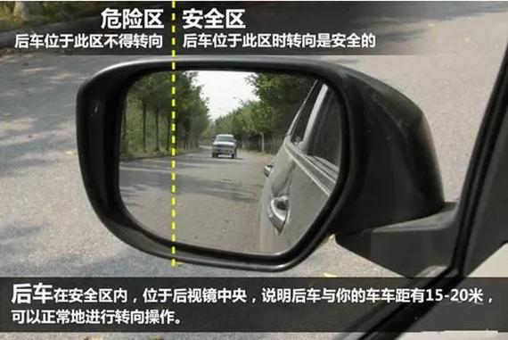新手开车如何准确判断前后车的距离