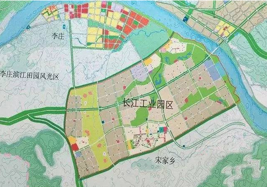 规划图四川长江工业园区位于翠屏区宋家镇沿江区域(含李庄镇东部区域)