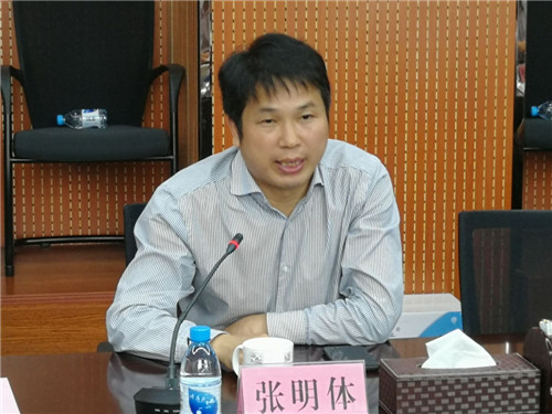 南阳市政府副市长张明体讲话