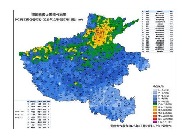 河南启动重大气象灾害寒潮、暴雪Ⅲ级和大风Ⅳ级应急响应
