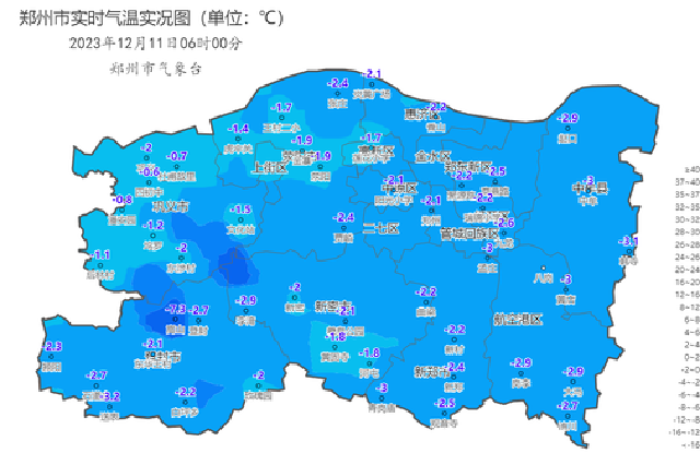 今天白天阴转多云最低零下6℃ 全市大风、寒潮、道路结冰、暴
