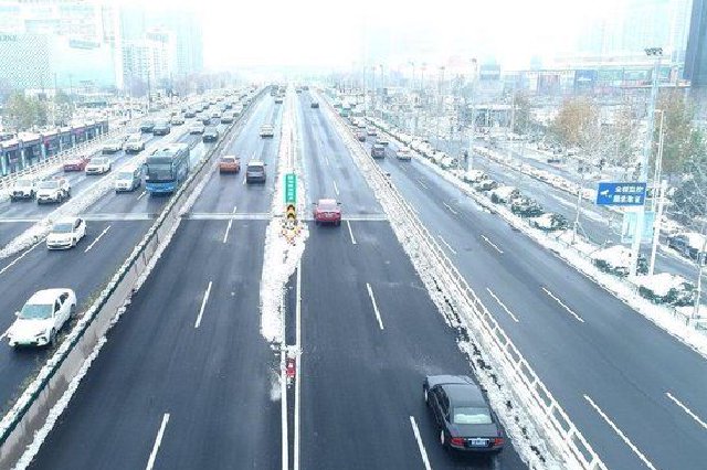 郑州中州大道综合改造基本完成 部分路口通行方式有变化