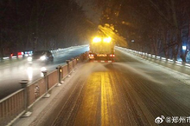 河南大范围降雪天气如约而至