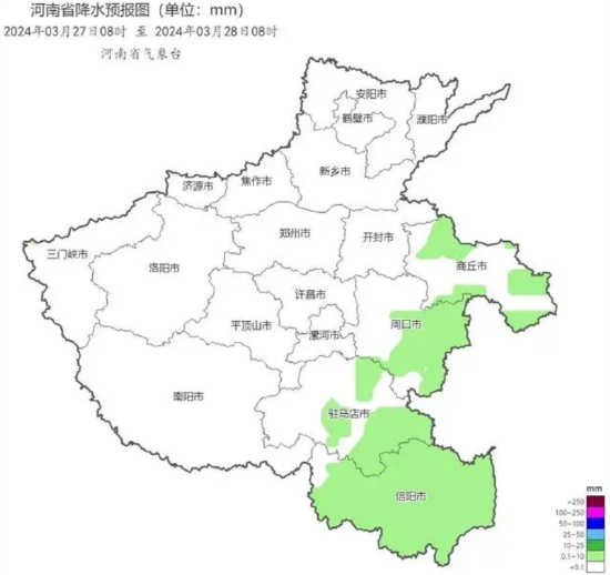 河南多地最高气温将重回25℃