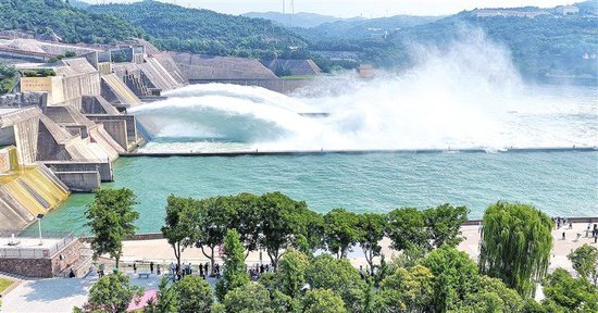 再现“黄河之水天上来” 小浪底观瀑正当时