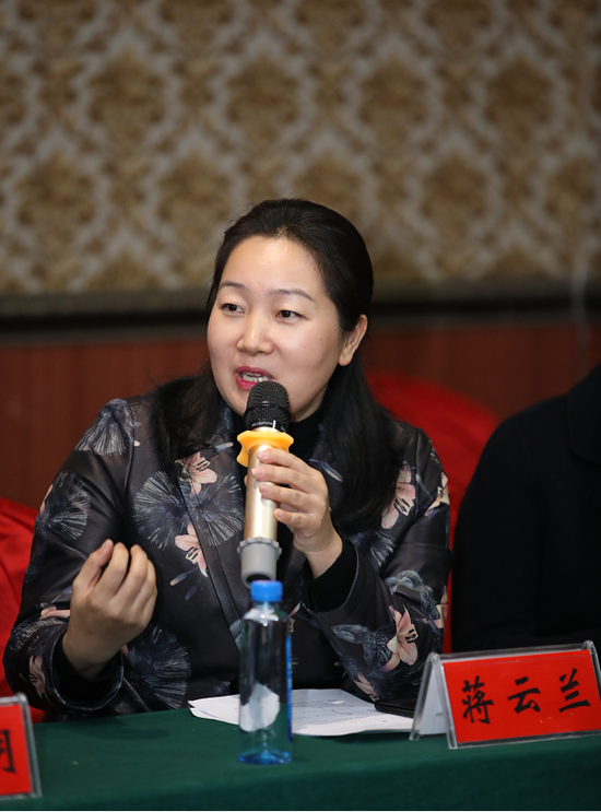 宁陵县委常委,组织部部长蒋云兰