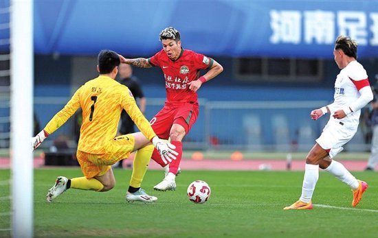 中超联赛河南队以第十名收官