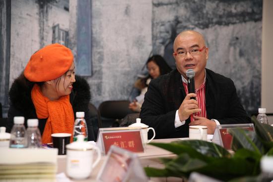 电影节承办方陈宇先生发言