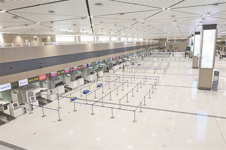 哈机场T1航站楼国际区投用