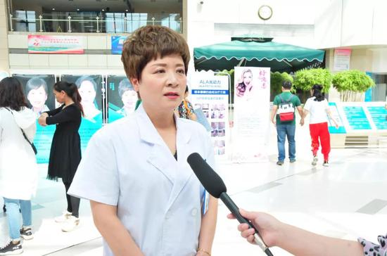 皮肤科主任郑淑云教授