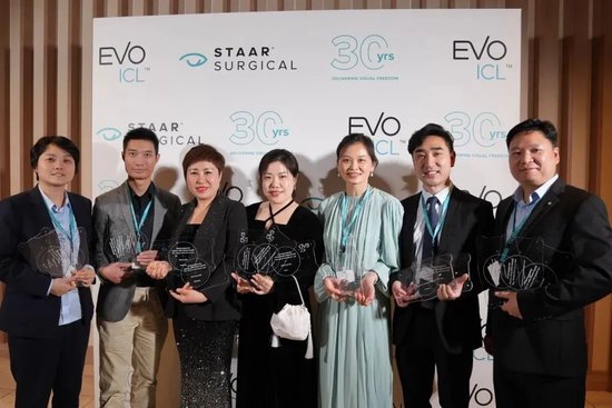 普瑞眼科屈光专家肖其瑞在国际盛会斩获三项大奖展现卓越实力与风采