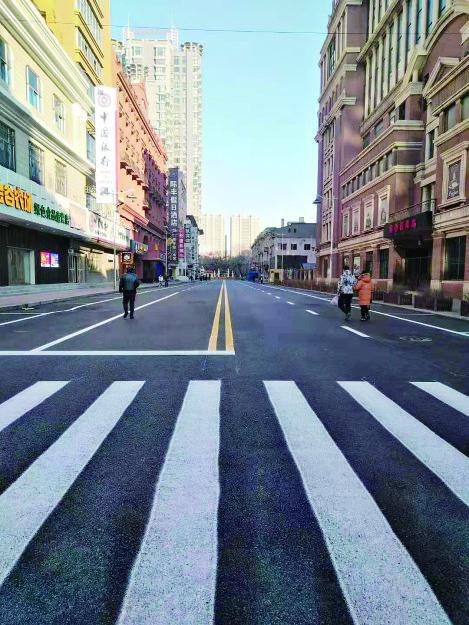 中央大街区域25条街路全竣工 两条单向3车道