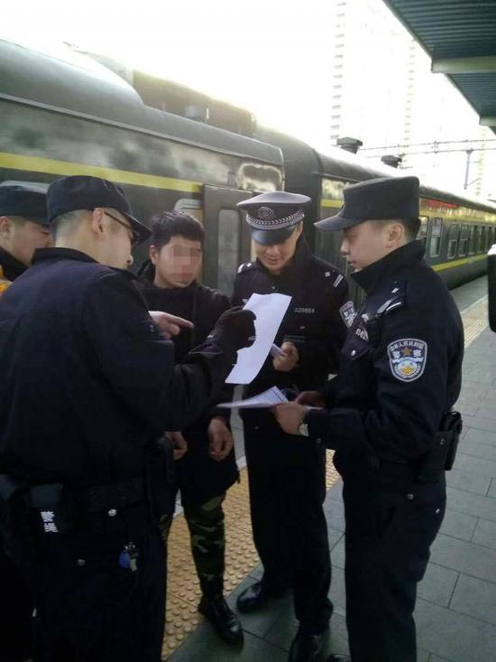 参与盗窃侥幸逃脱 坐火车回家过元旦被哈乘警抓获