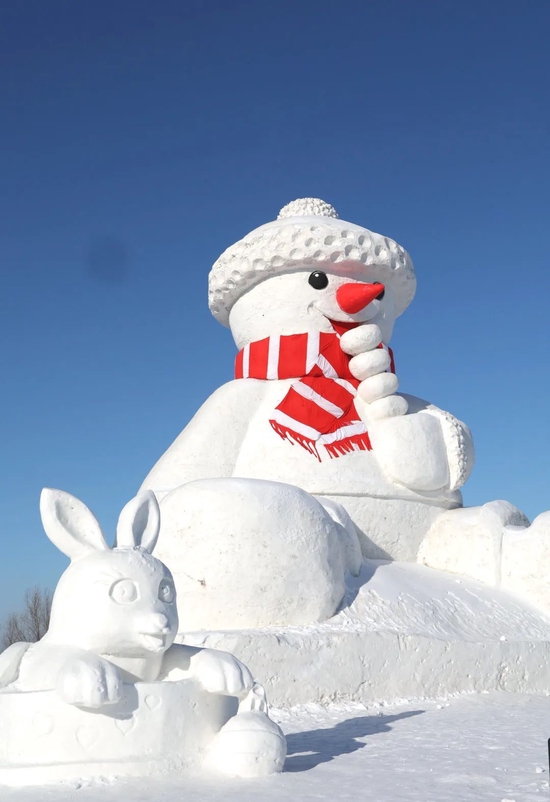 哈尔滨八大网红雪人来啦你最pick哪个