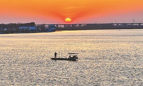 松花江干流哈尔滨段开江_新浪黑龙江_新浪网