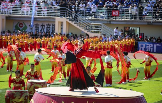 齐齐哈尔市甘南县举办第十二届田径运动会_新浪黑龙江_新浪网