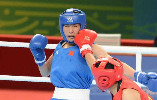 第十四届全运会汪丽娜牟海鹏为黑龙江拳击项目再添两枚奖牌
